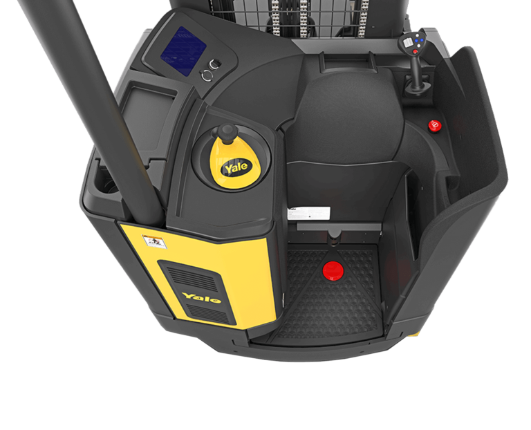 operator compartment of the Yale 2020 Reach Truck NR/NDR-EC